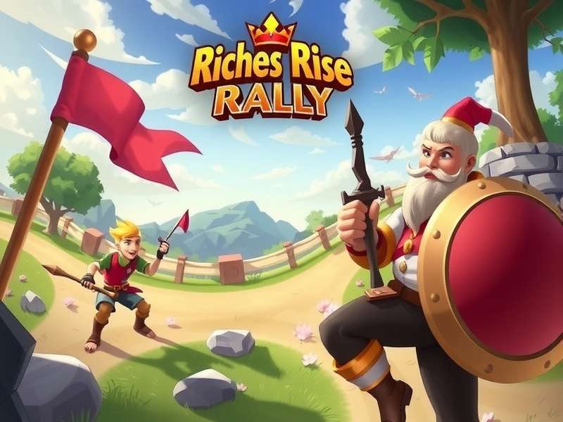 Competitive tournament in Riches Rise Rally Riches Rise Rally tournament action